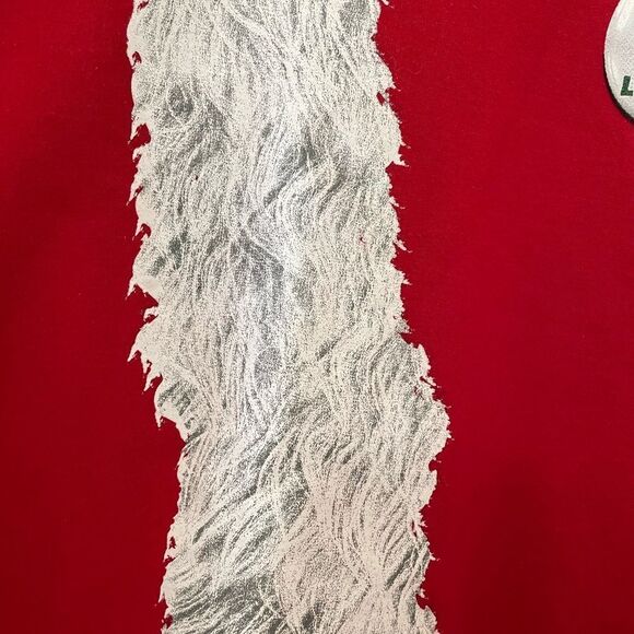 Men’s Substantial Santa Sweatshirt Does This Suit Make Me Look Fat 3XLTG - Picture 5 of 15